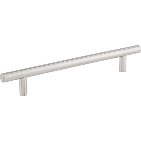 Elements By Hardware Resources 160 mm Center-to-Center Hollow Matte Black Stainless Steel Naples Cabinet Bar Pull 218SS
